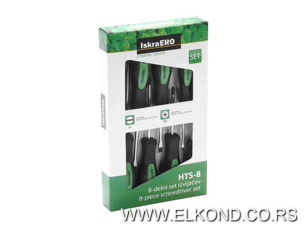 ODVIJAČ SET 8/1 ISKRA ERO HTS-8
